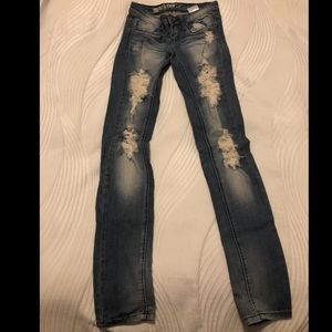 Distressed Machine skinny jeans, size 1 Nearly new